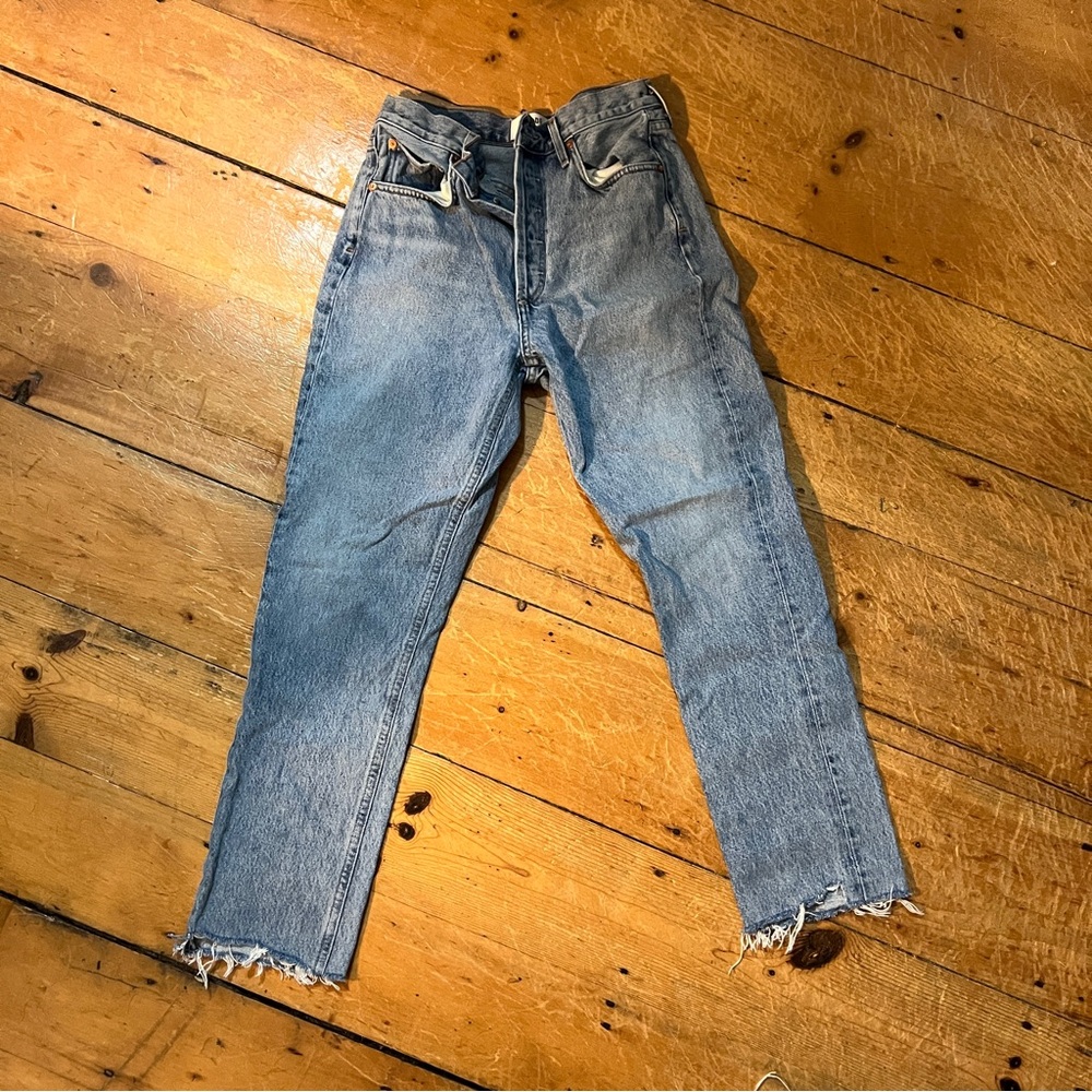 Agolde Buttonfly Jeans